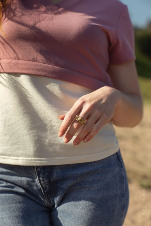 T-shirt modulable femme – coton bio GOTS, fabriqué en France