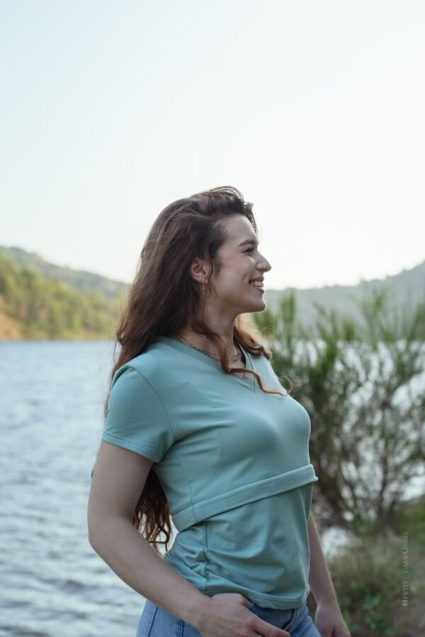 T-shirt modulable femme – coton bio GOTS, fabriqué en France